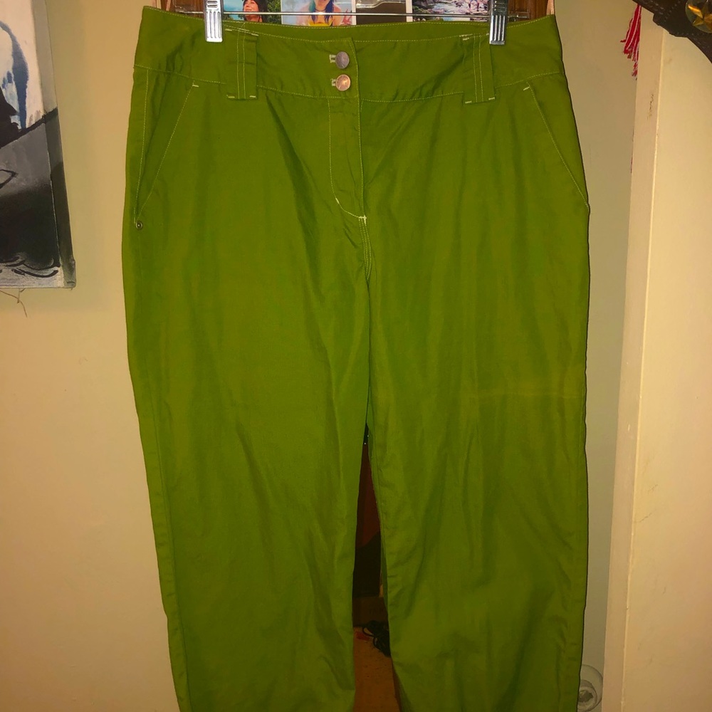 Vintage Y2K Khakis International Design Capris